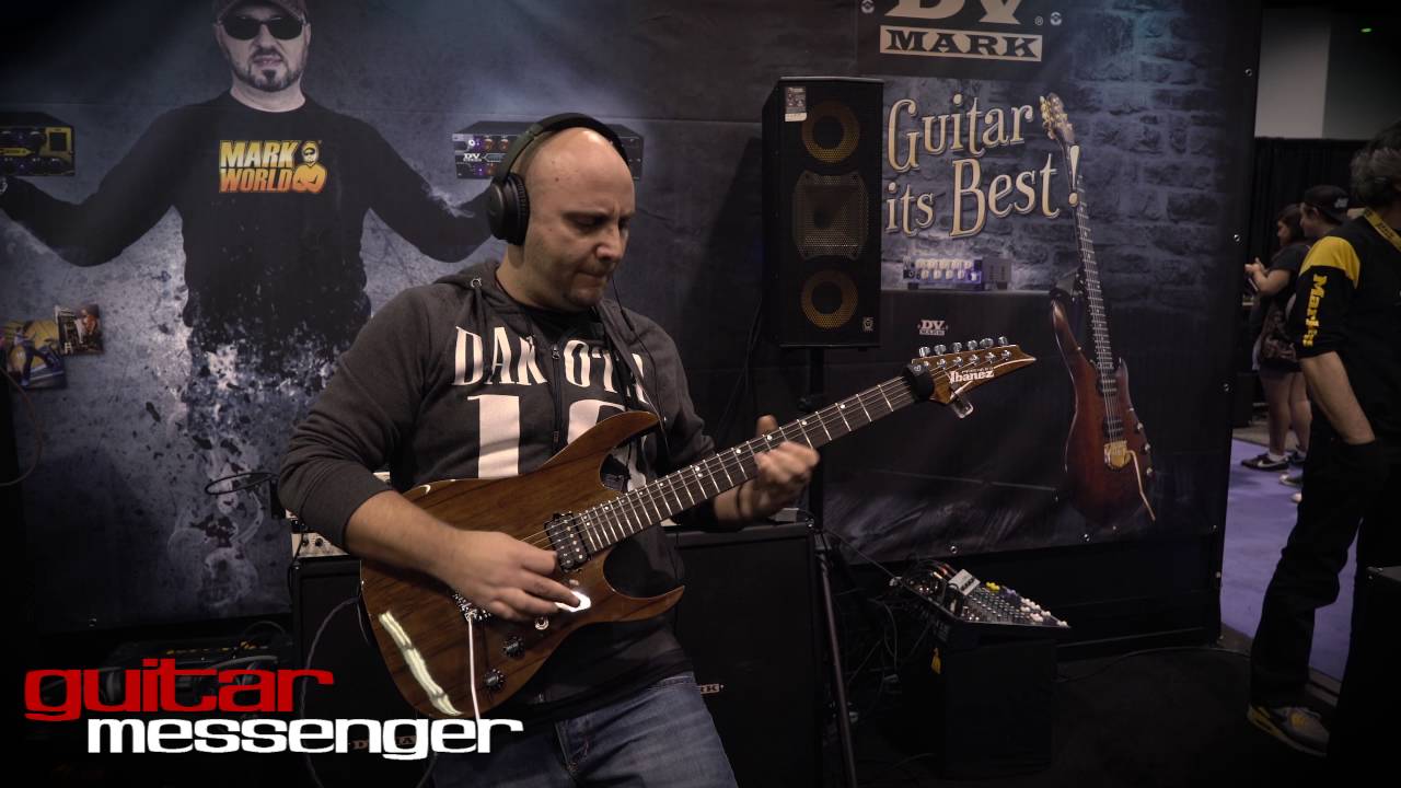 NAMM 2016: Marco Sfogli @ DV Mark -  