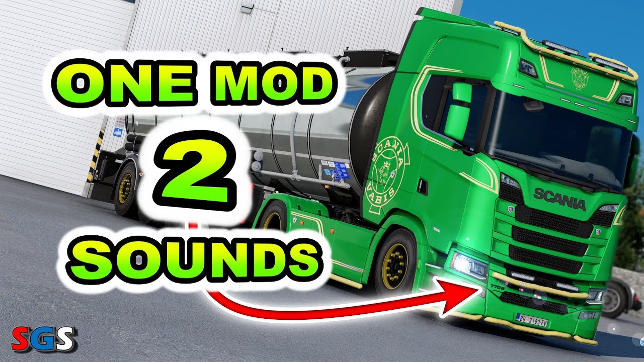 |ETS2 1.56| Scania R770 V8 Sound + Open Pipe Sound Pack v1.3 by Rudi