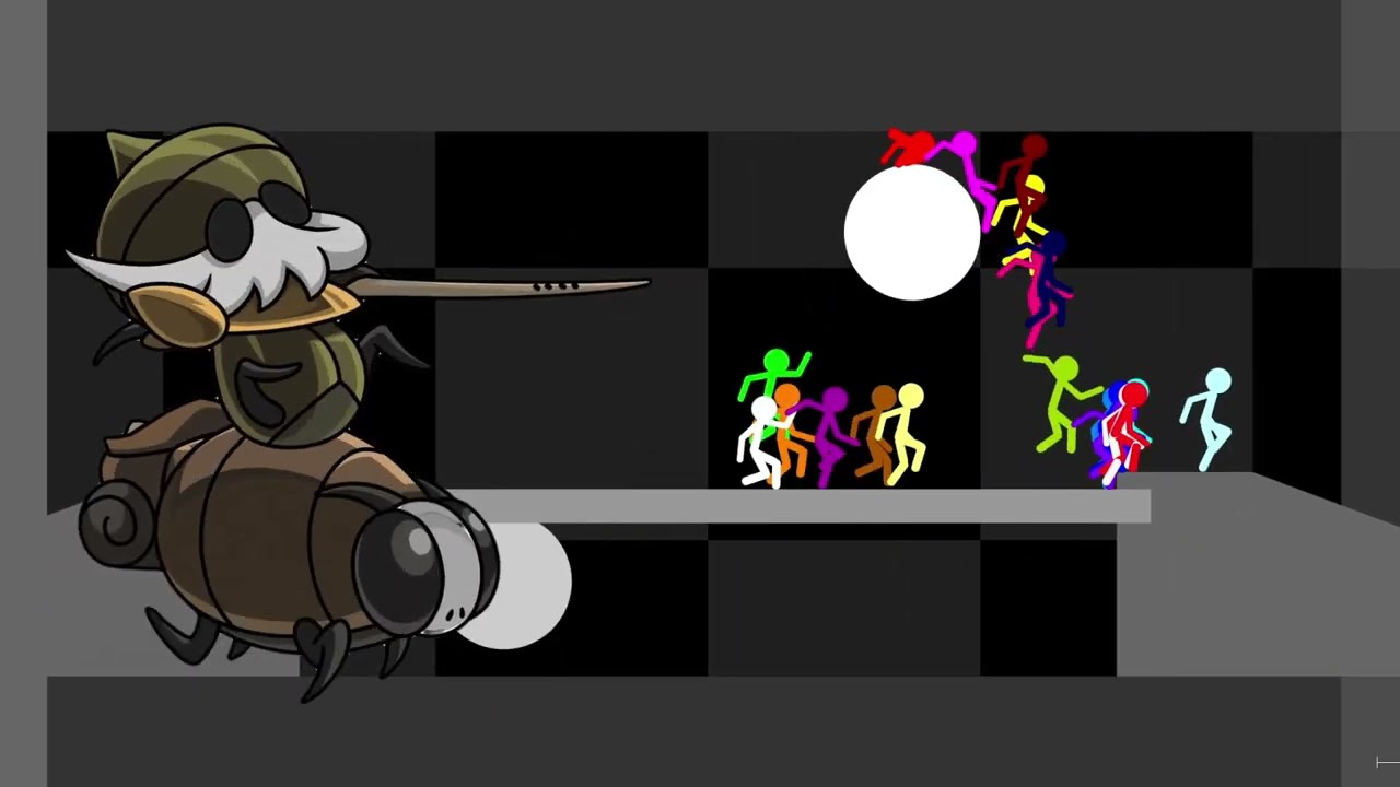 Survival Stickman Race - 70 - Escape from Garmond and Zaza (Hollow Knight: Silksong)