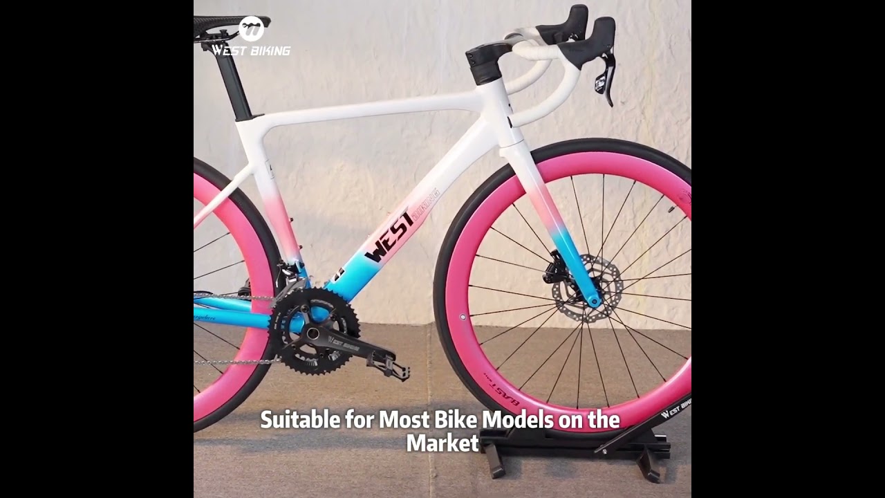 WEST BIKING Metal Double Pole Foldable Parking Rack #bikeaccessories #parking