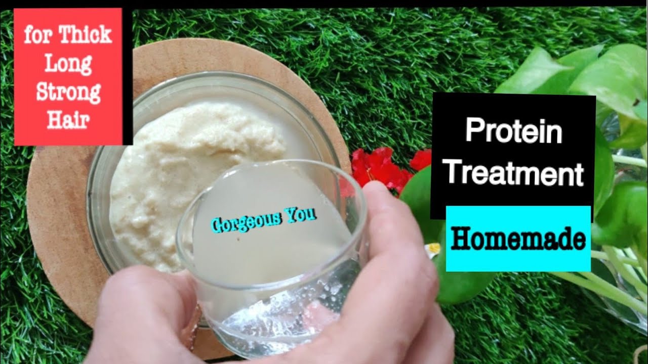 Homemade Protein Treatment for Thick Long Strong Hair|Protein Hair Mask|Protein Pack for hair growth