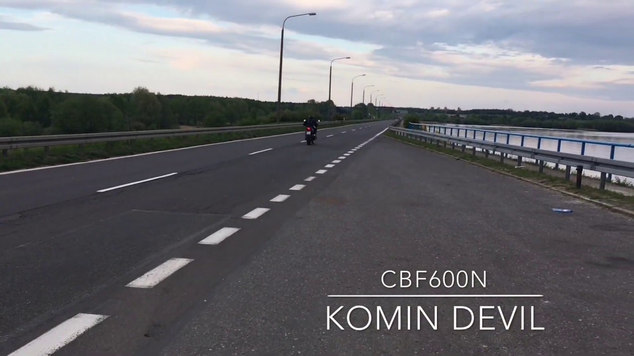 Honda CBF 600 N por&oacute;wnanie: seria vs devil exhaust
