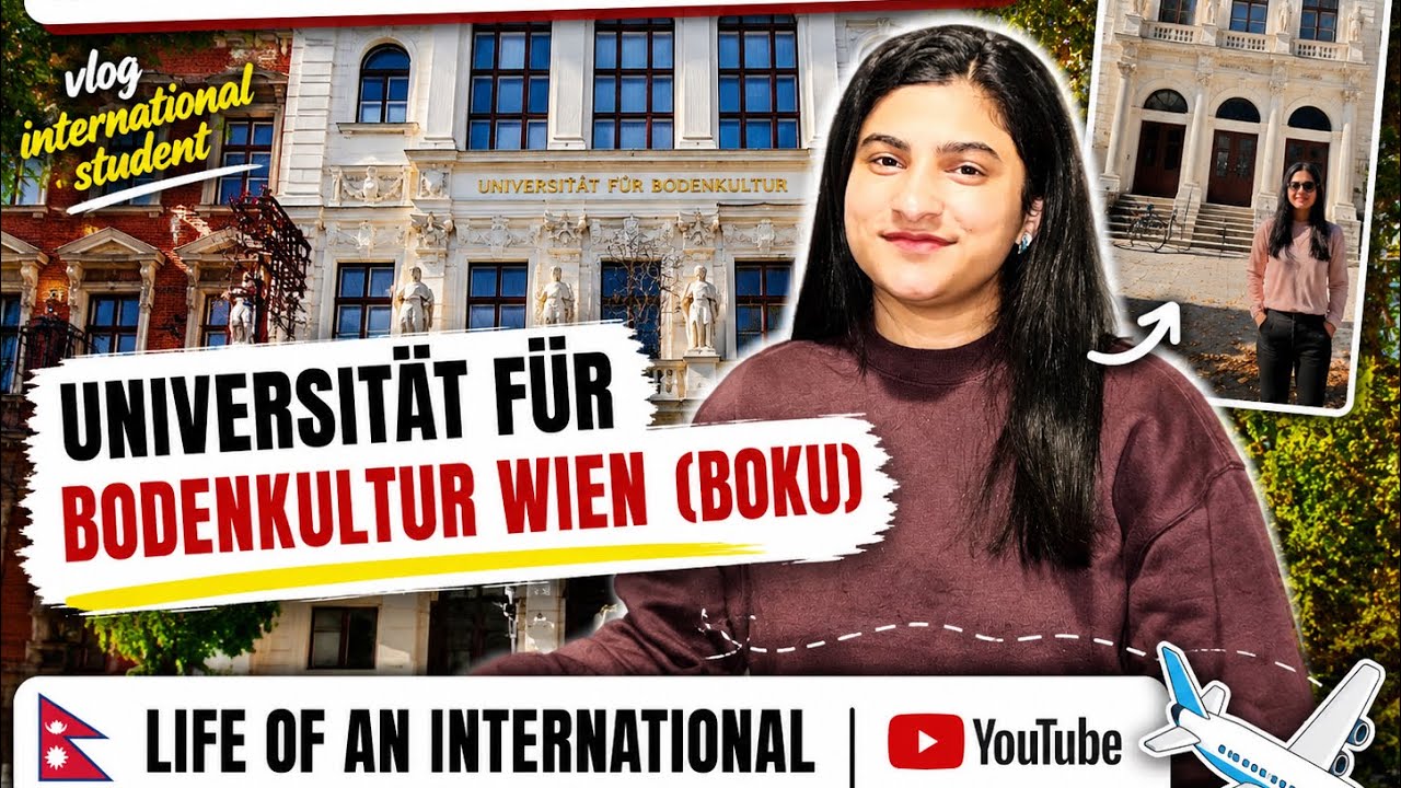Study in Austria 2025: My Real Experience at BOKU University, Vienna | Part-Time Jobs + Living Tips
