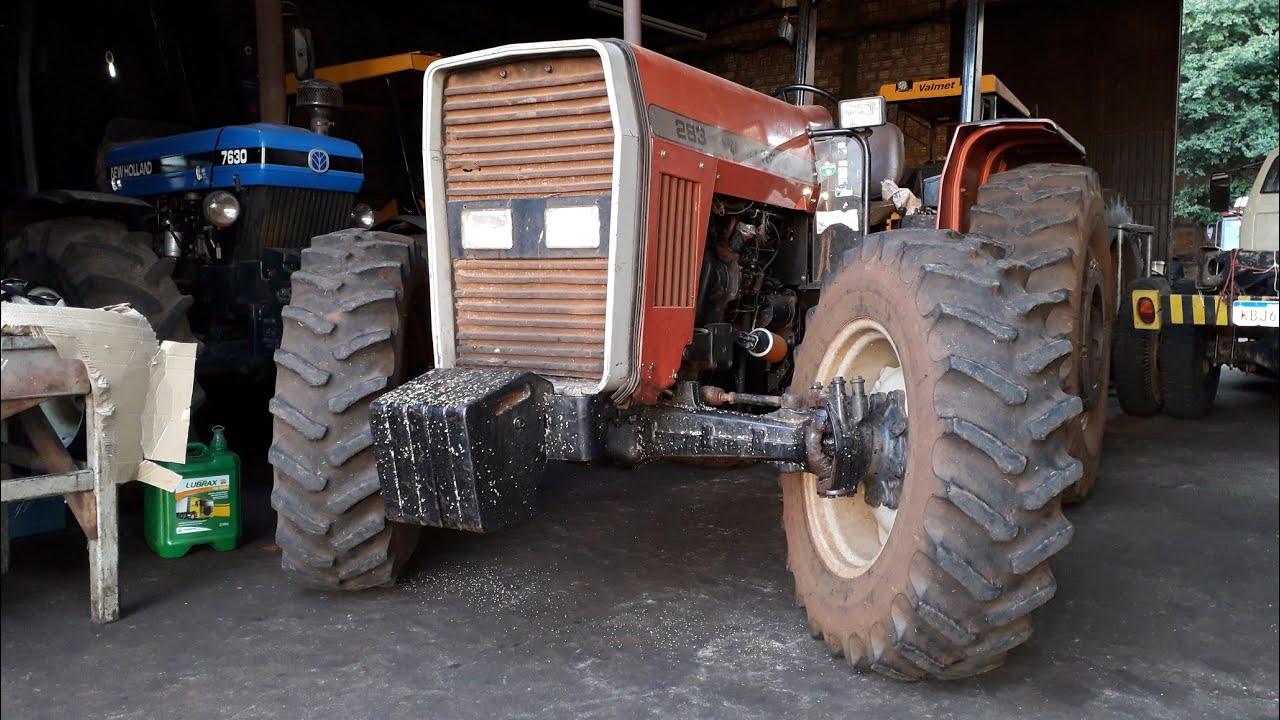 MASSEY Qual 4x4 é melhor o central ou lateral???  Toledo pr
