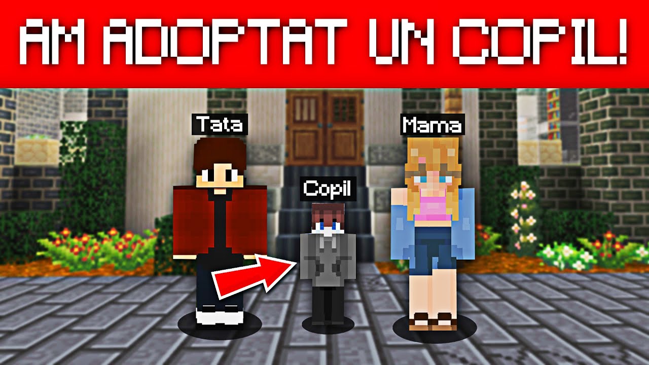 Am adoptat un copil de la un orfelinat bântuit.. și i-am aflat secretul ! (Minecraft)