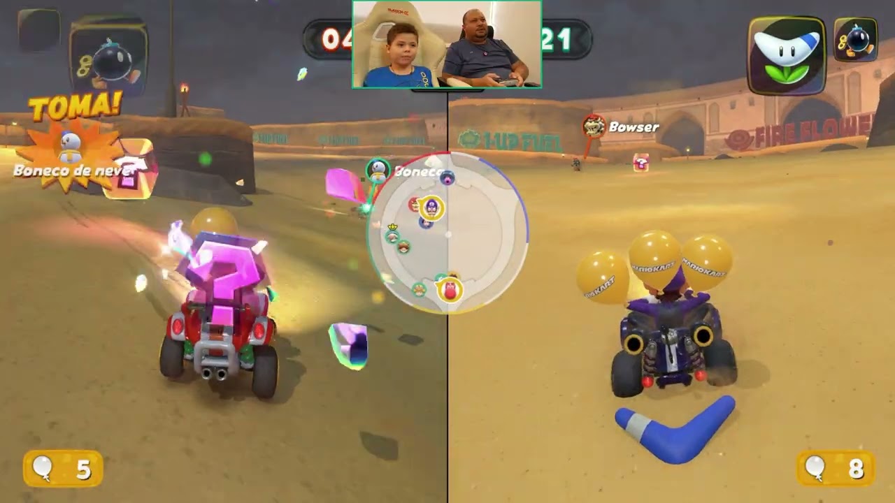 Mario Kart World #nintendoswitch2 Batalha de Balão com 4 equipes #mariokartworld #nintendo #games