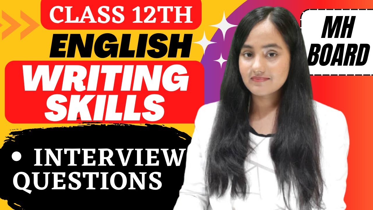 English Writing Skills Class 12th | Interview Questions By #newindianera #nie #english