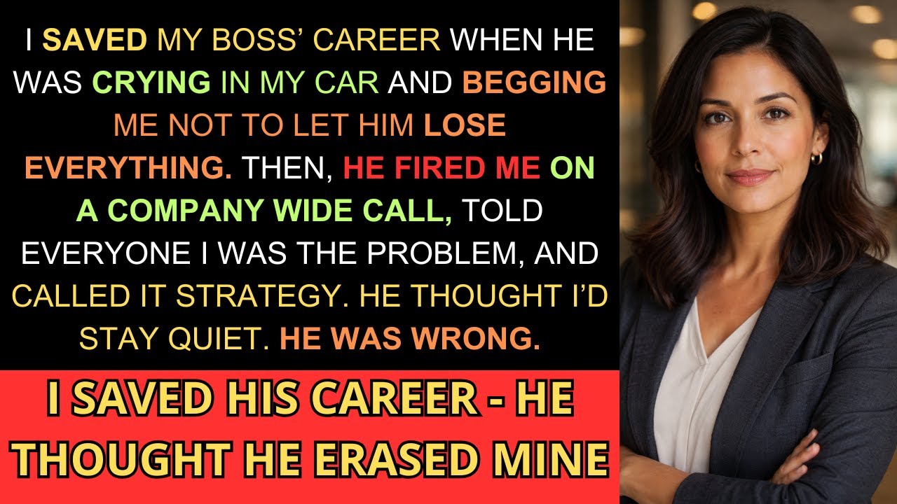 My Boss Tried To Destroy Me After I Saved Him