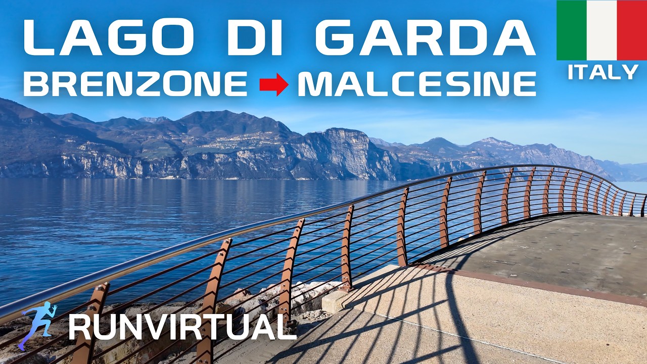 Running in Italy: Brenzone to Malcesine by Lake Garda