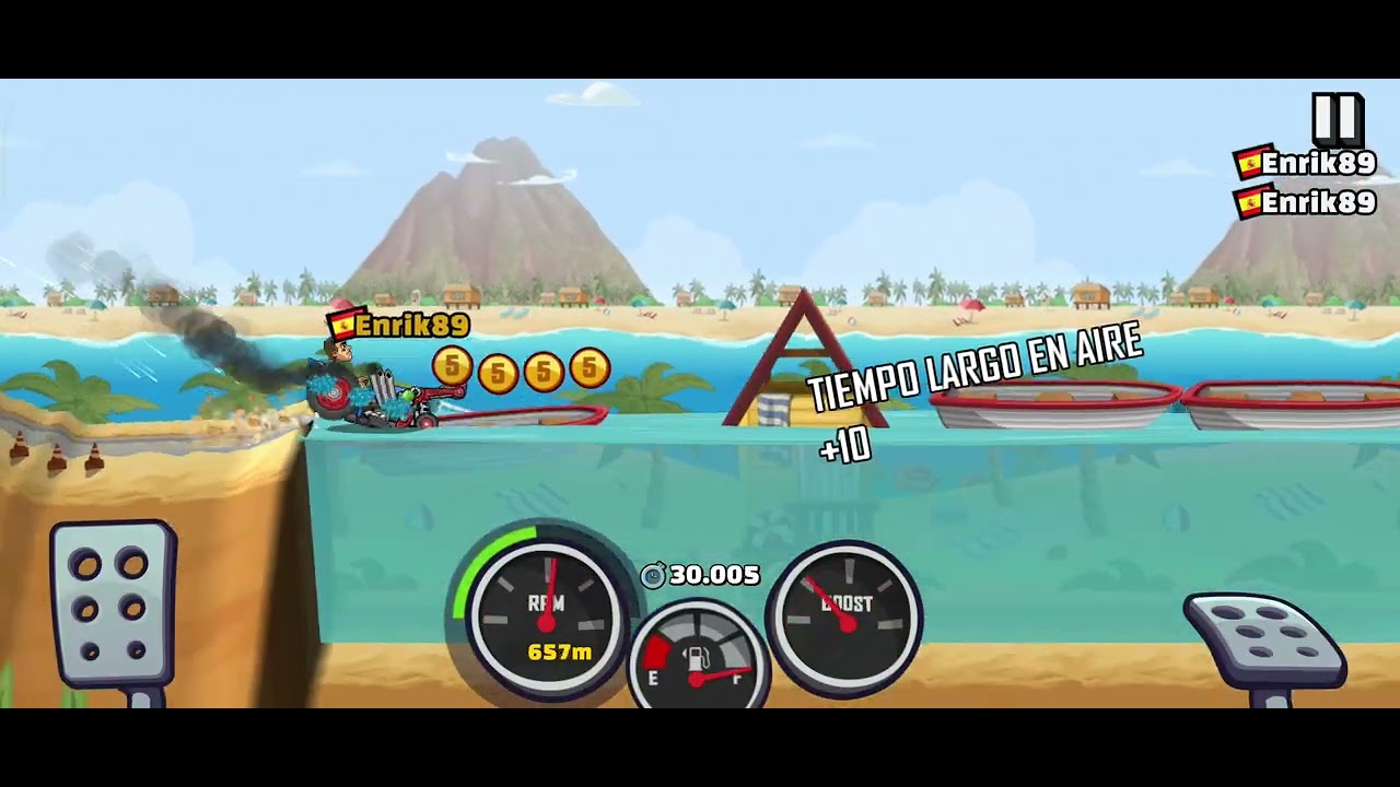 Salto en la playa - HCR2