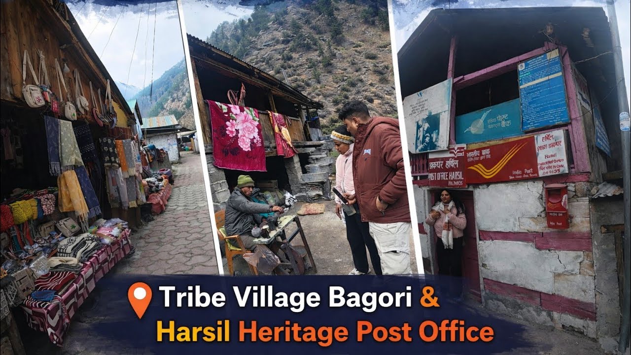 Harsil Valley Weather Update | Tribe Village Bagori Tour | Harsil Post Office | Purali Village Tour 