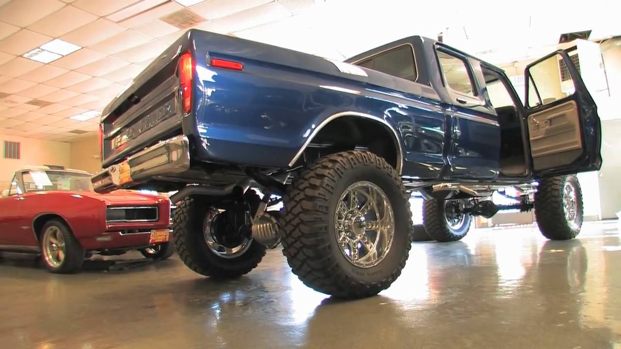 BEAUTIFUL 1978 Ford Show Truck 4X4 for sale with test drive, driving sounds, and walk through video