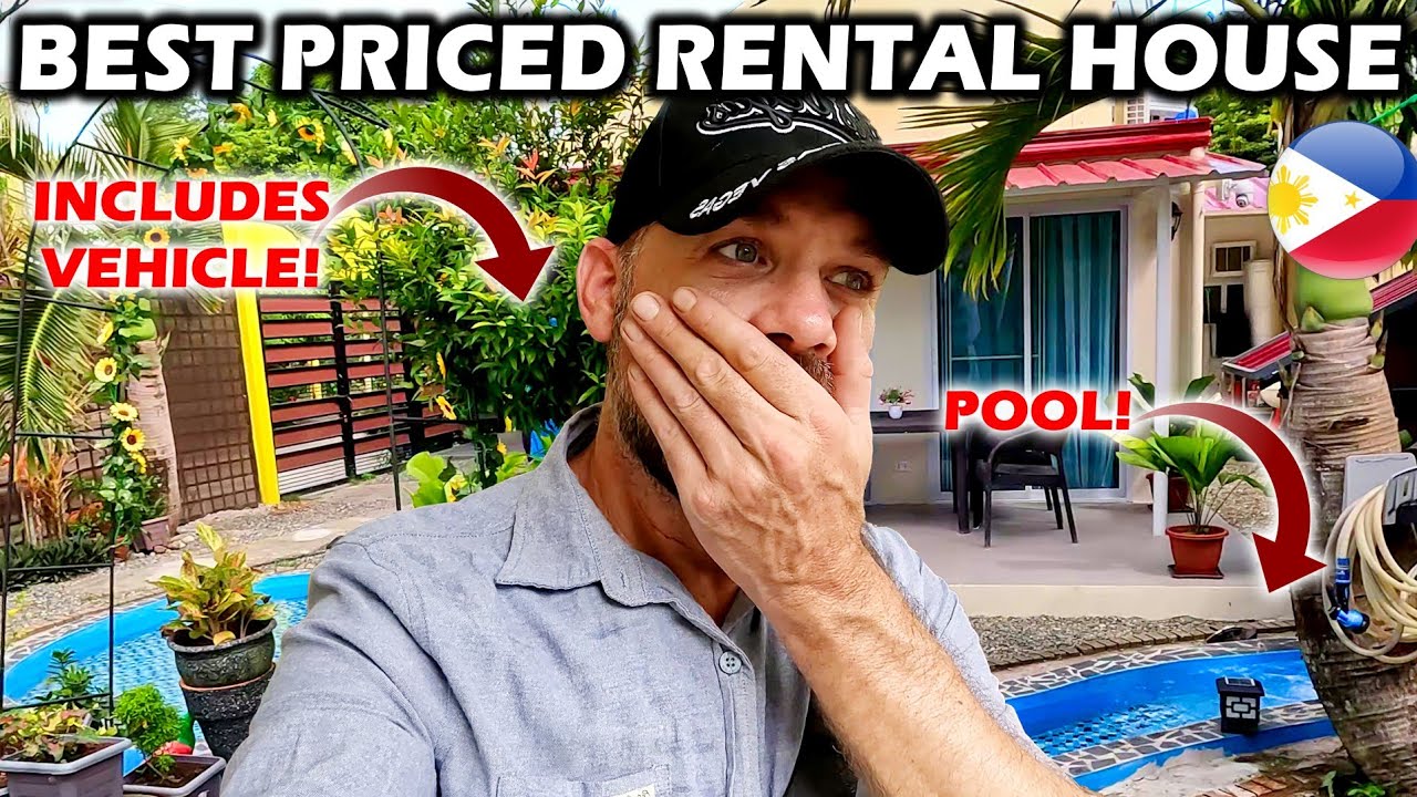 Rental House, Small Pool, Vehicle & Western Furniture  Iloilo Philippines