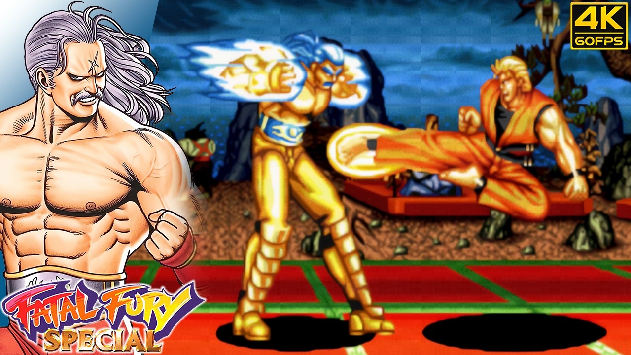 Fatal Fury Special - Wolfgang Krauser (Arcade/JPN/1993) 4K 60FPS