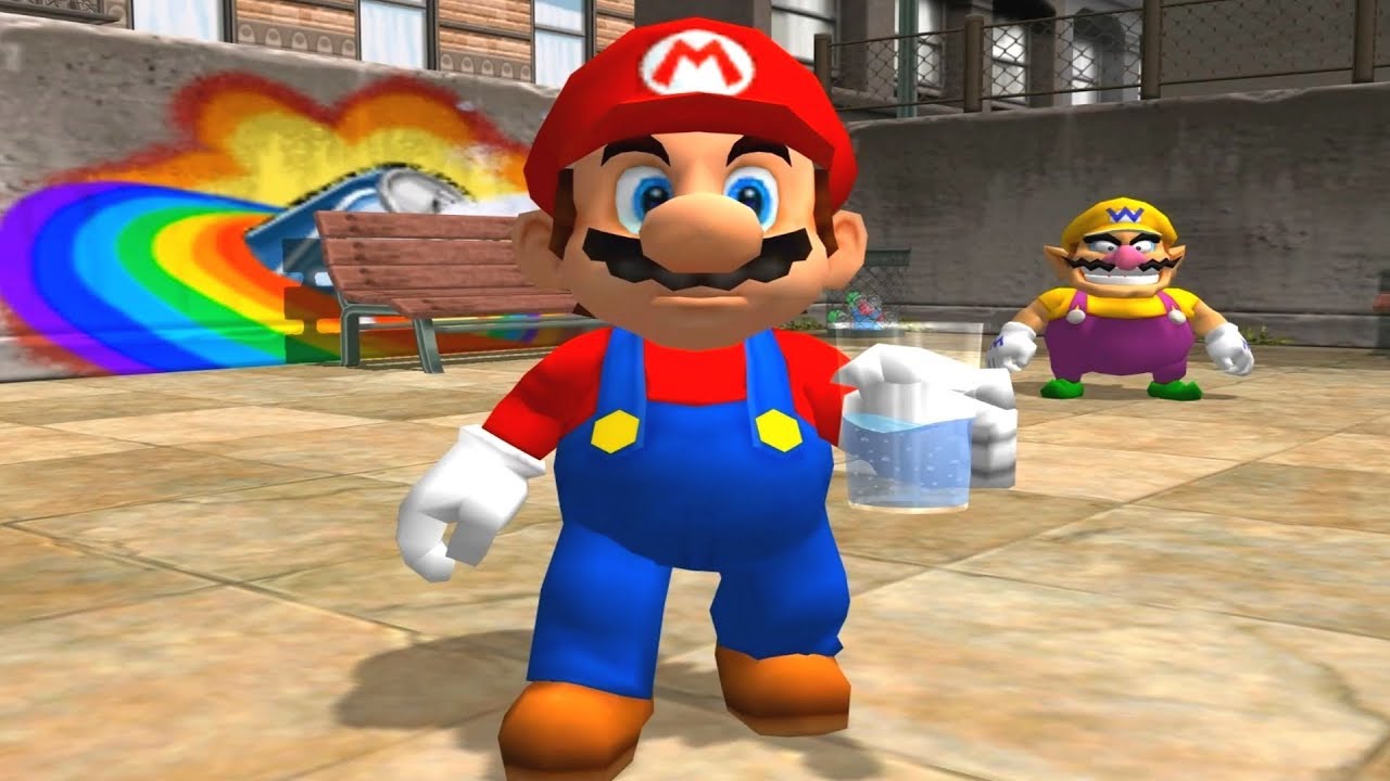 Mario Party 8 Funny Mini-Games - Mario Vs Wario Vs Yoshi Vs Toad