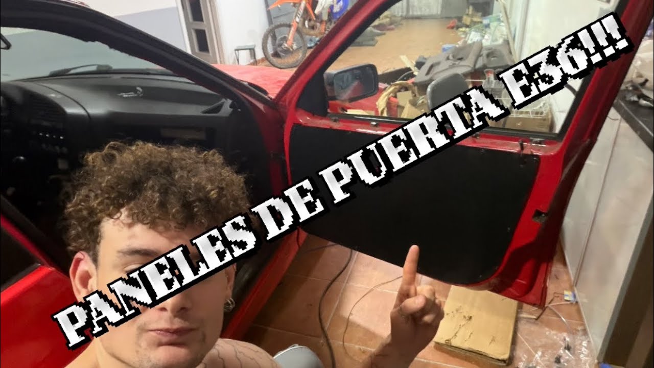 PANELES DE PUERTA ARTESANALES PARA MI BMW E36 M50 TURBO!!!!
