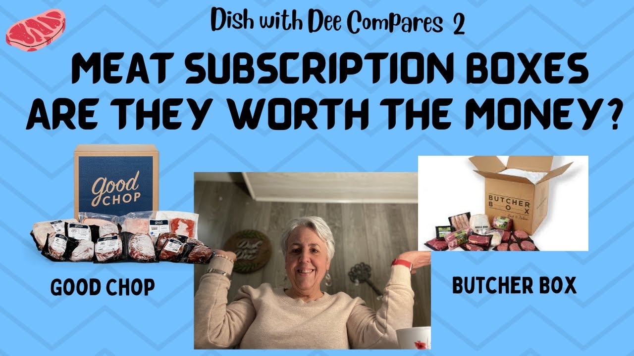Meat Subscription Box Unboxing |Good Chop Box | Butcher Box | 