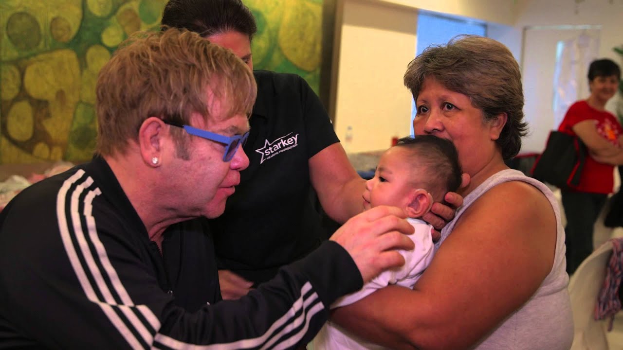 Elton John Gives the Gift of Hearing