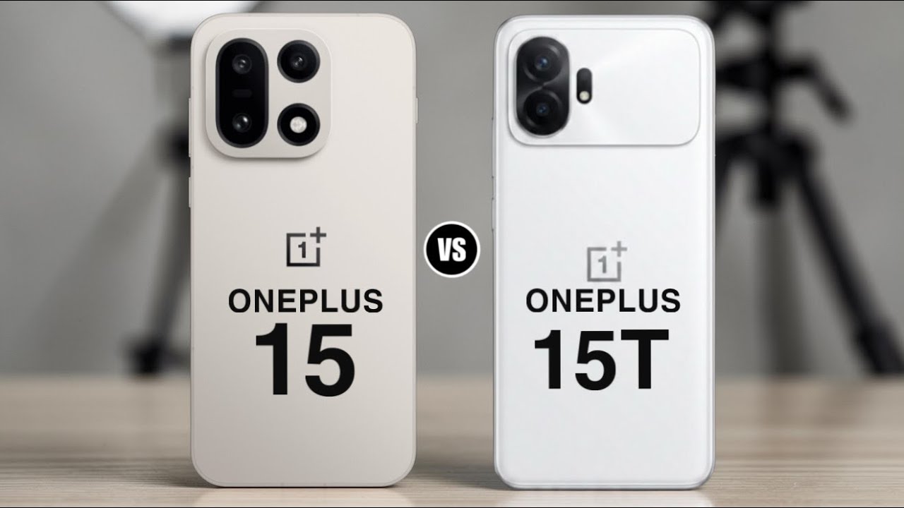 OnePlus 15 vs OnePlus 15T