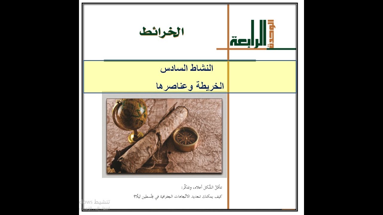 الخرائط    تمثيل الظواهر على الخريطة ( الجزء الثاني )