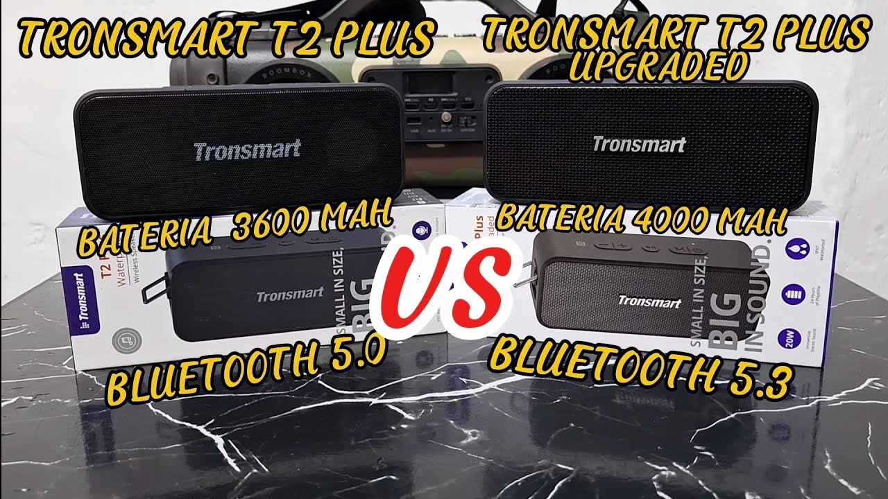 COMPARATIVO : TRONSMART T2 PLUS VS TRONSMART T2 PLUS UPGRADED