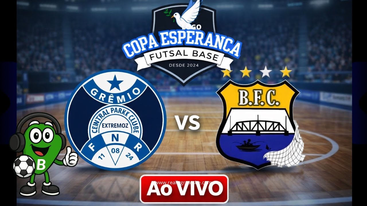 [ 🟢⚪️ AO VIVO ]  GREMIO X BEIRA RIO DIRETO DO GINASIO ESTRELA DO MAR EXTREMOZ RN COPA ESPERANÇA 2026