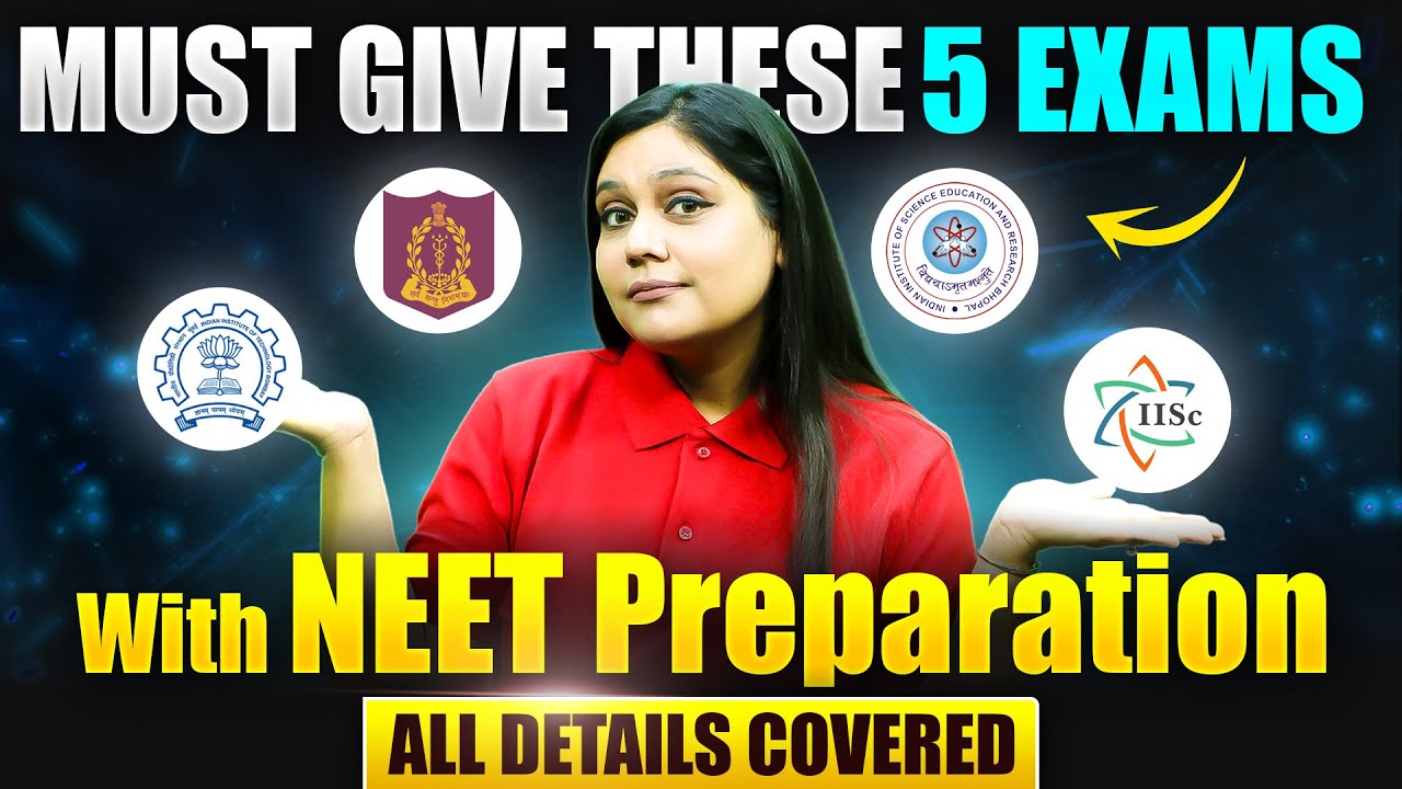 5 Must Give Exams with NEET Preparation | Backup Plan!