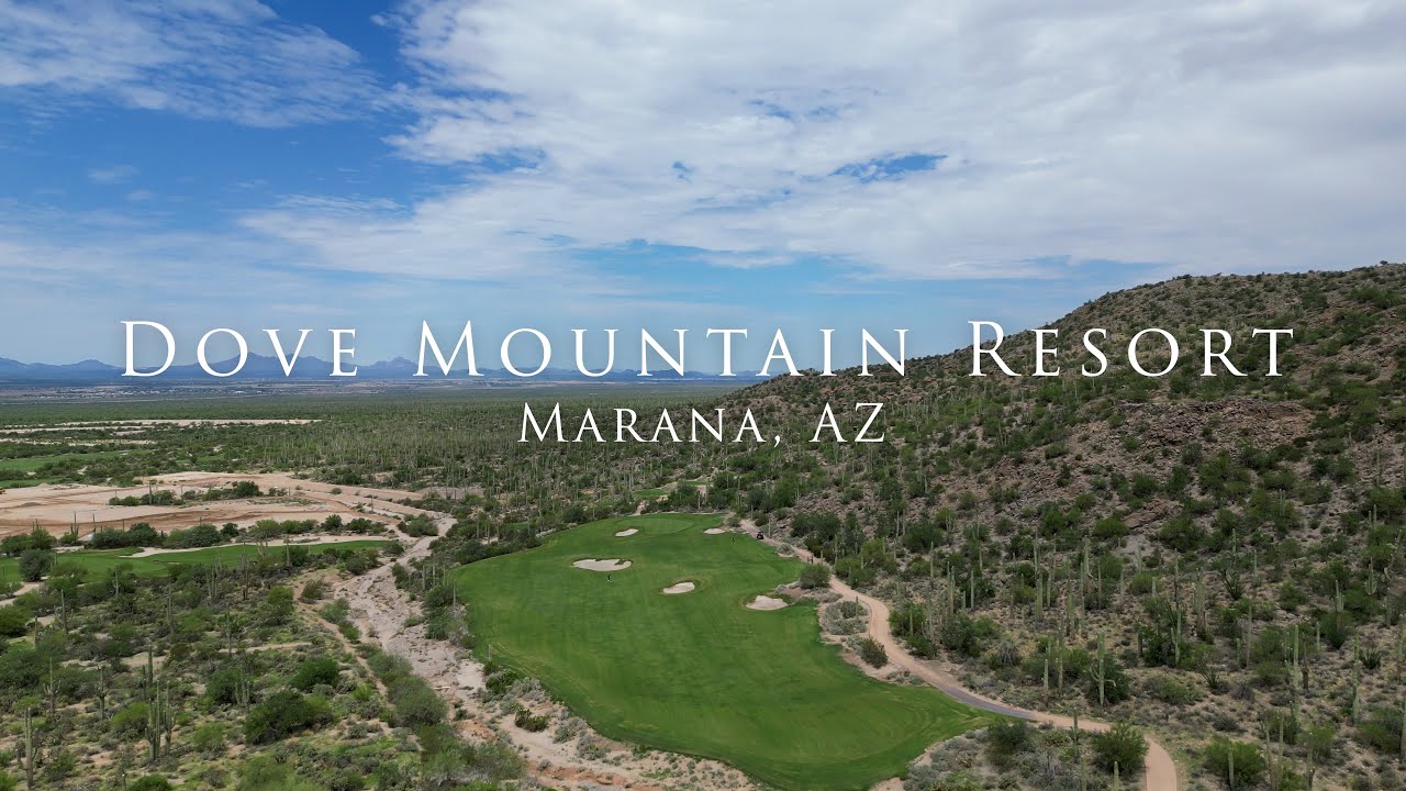 The Golf Club at Dove Mountain Resort Drone Flyover