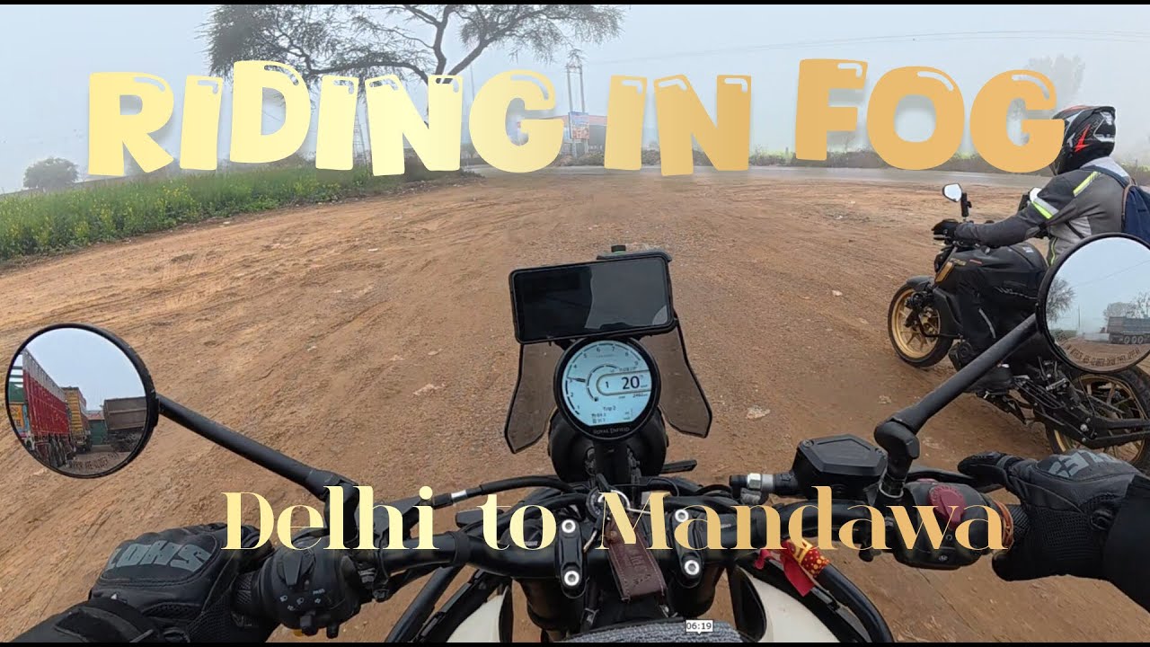 First Long Ride of 2026 | Delhi to Mandawa | Himalayan 450