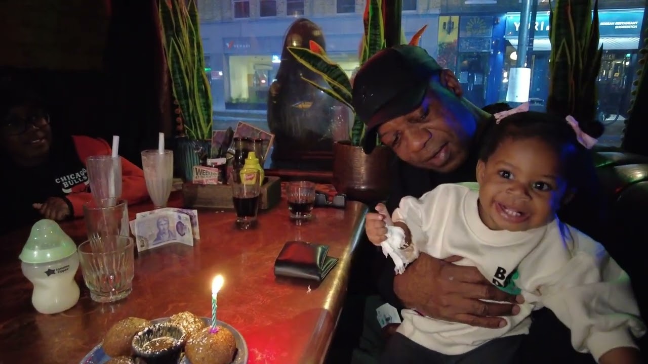 MY LITTLE BABY 1ST BIRTHDAY WE WENT TO BLUES KITCHEN SHOREDITCH