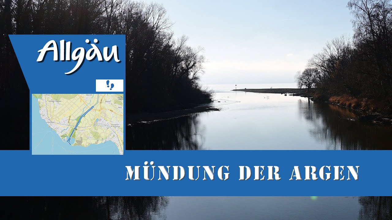 Wanderung : Argenmündung : Allgäu