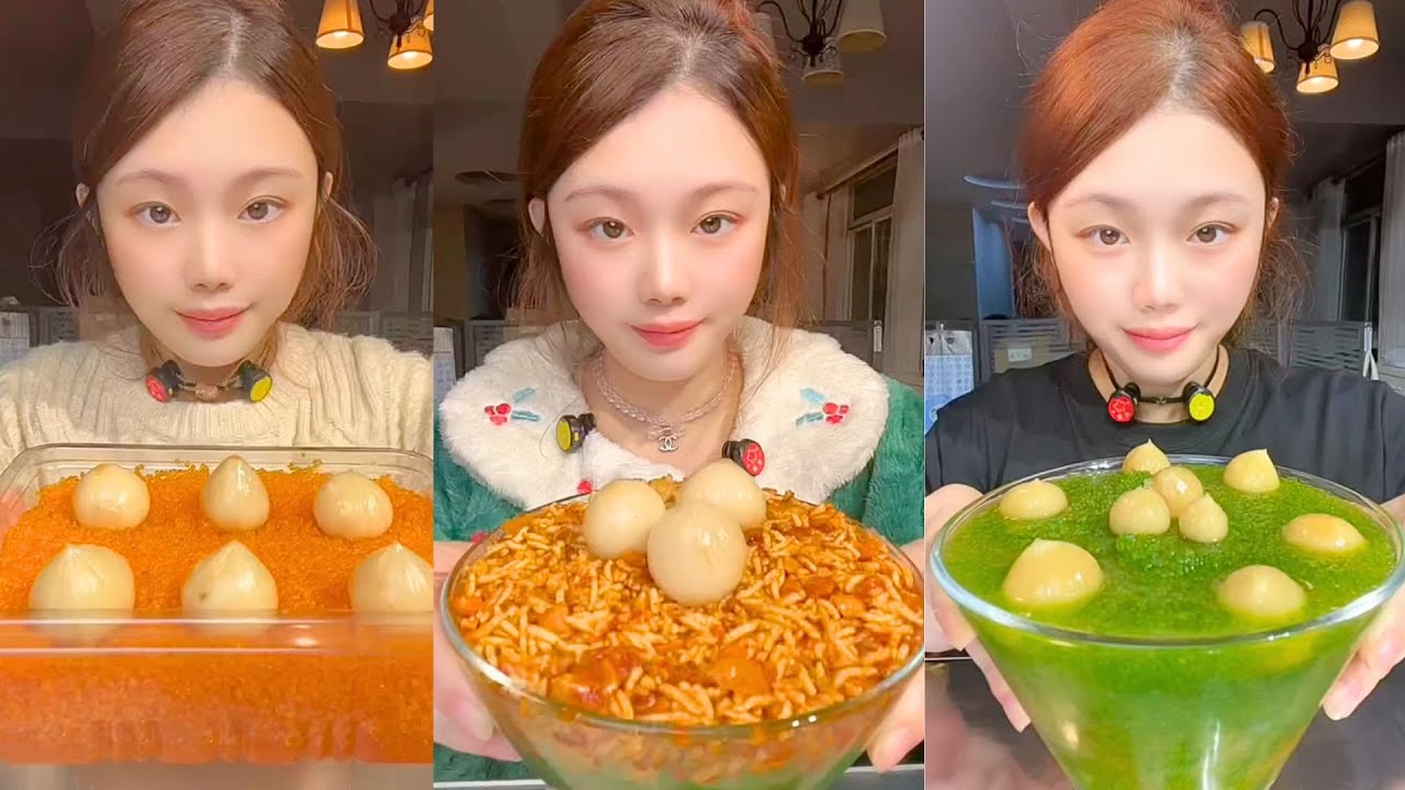 Homemade Spicy Mix Eating Show | Relaxed ASMR #18