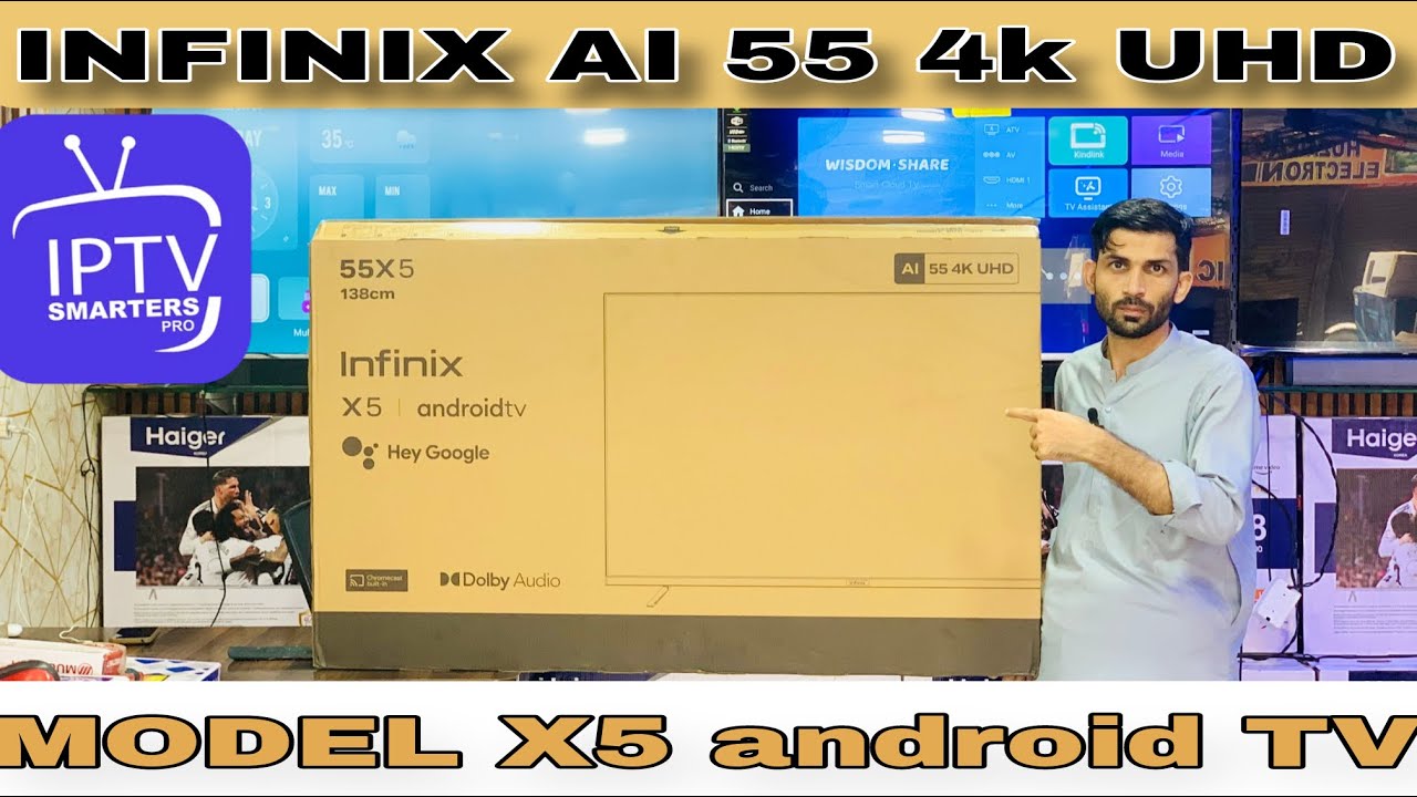 Infinix android tv new model Google tv mode x5 tv  Jackson market Karachi Pakistan