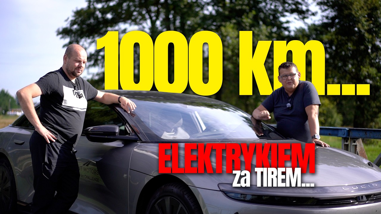 1000 km na jednym ładowaniu ! ELEKTRYKIEM PO POLSCE