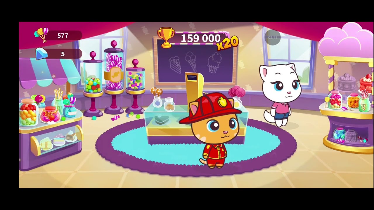 Hola soy Axel Fernando y hoy jugaremos a talking tom candy run 
