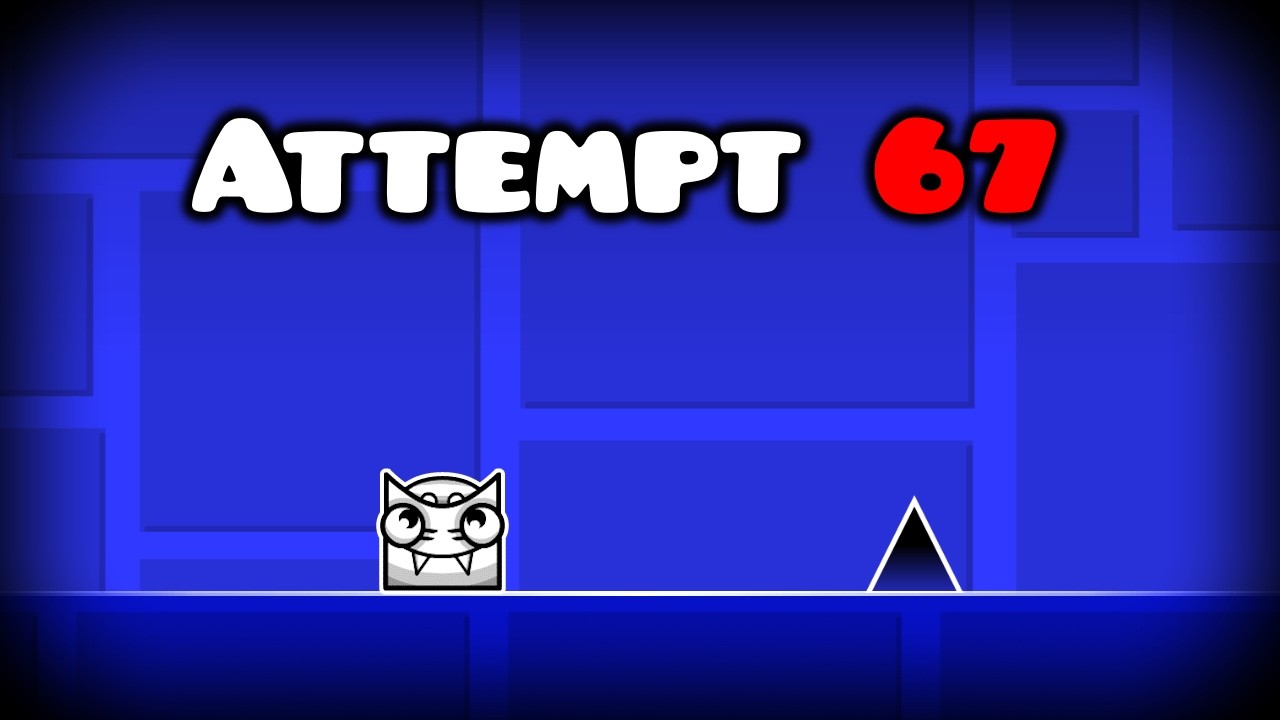 Geometry Dash, но если я скажу «Мозгогнил», то я умру.