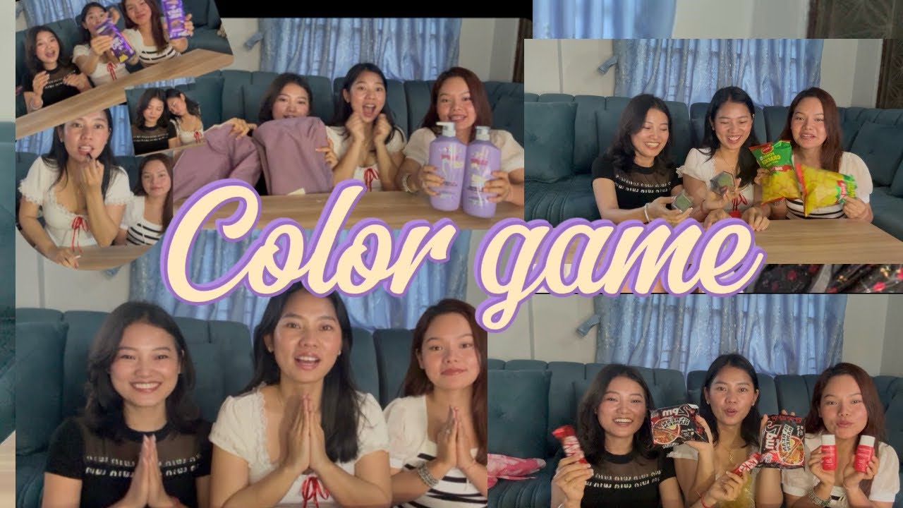 Color exchange game with my siblings 🌈🫶🏻
