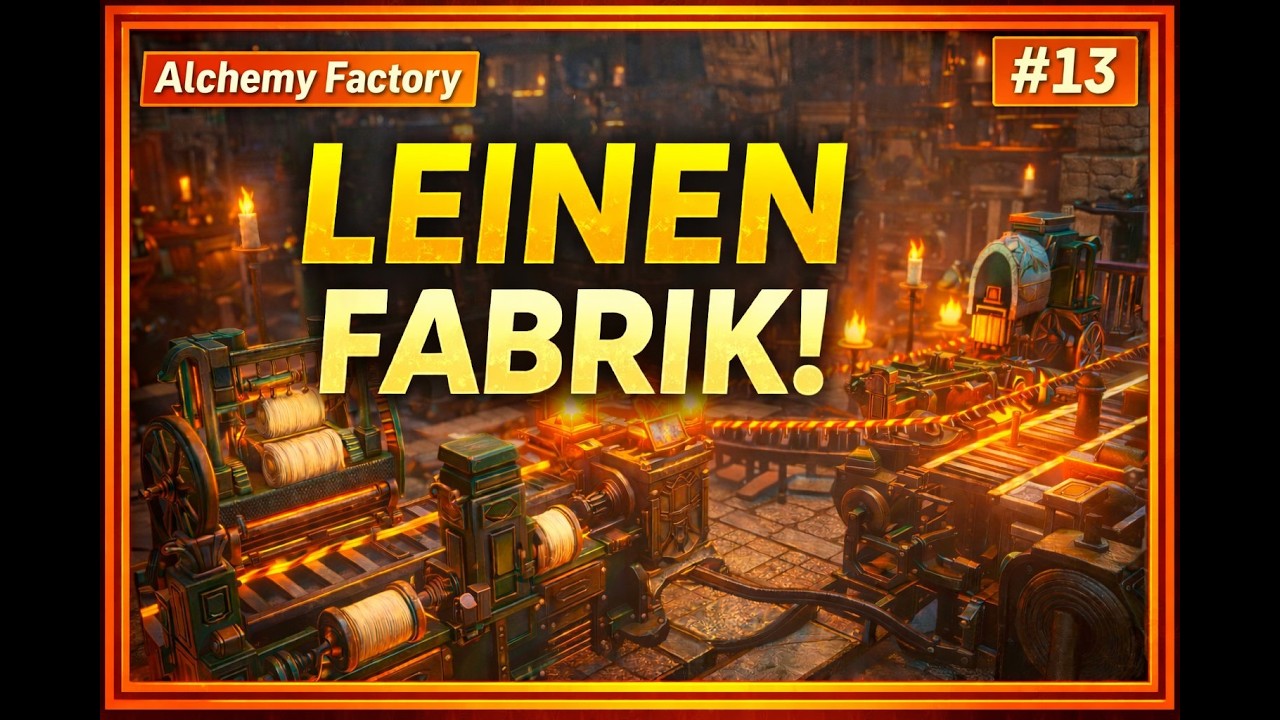 Alchemy Factory #13 – Automatische Leinenproduktion!
