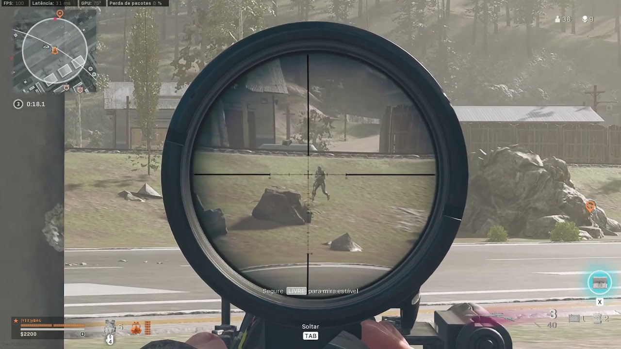 GAMEPLAY DE SNIPER, SWIIS+MP5CW! #WARZONE #COLDWAR