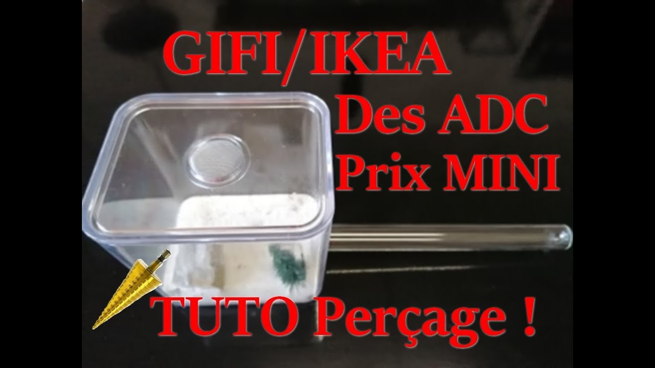 [TUTO]Comment percer une boite (ADC, module de fondation)Gifi ou Ikea .Pratique et pas cher! Medoc72
