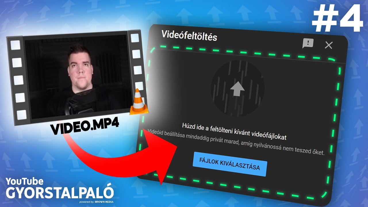 Videó Készítés & Feltöltés 🔼 | YouTube Gyorstalpaló #4
