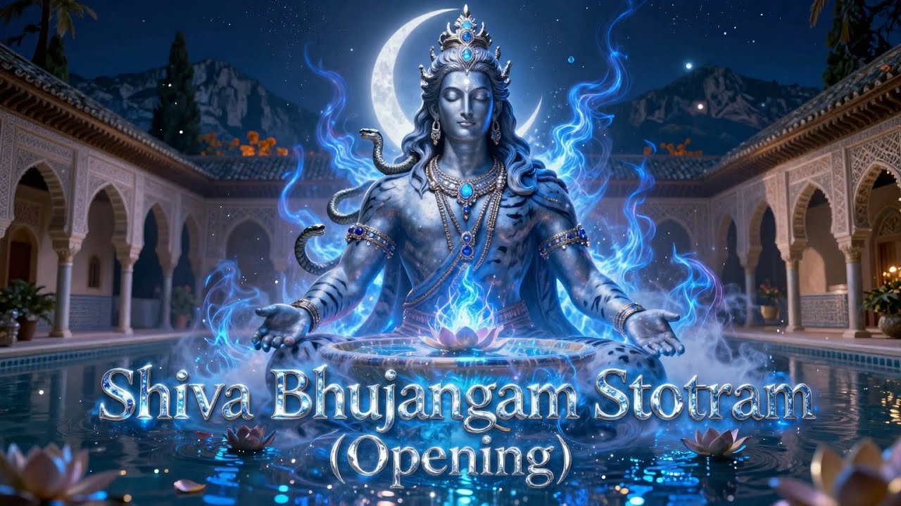 🔴LIVE STREAM 12h - Shiva Bhujangam Stotram for Abundance & Prosperity