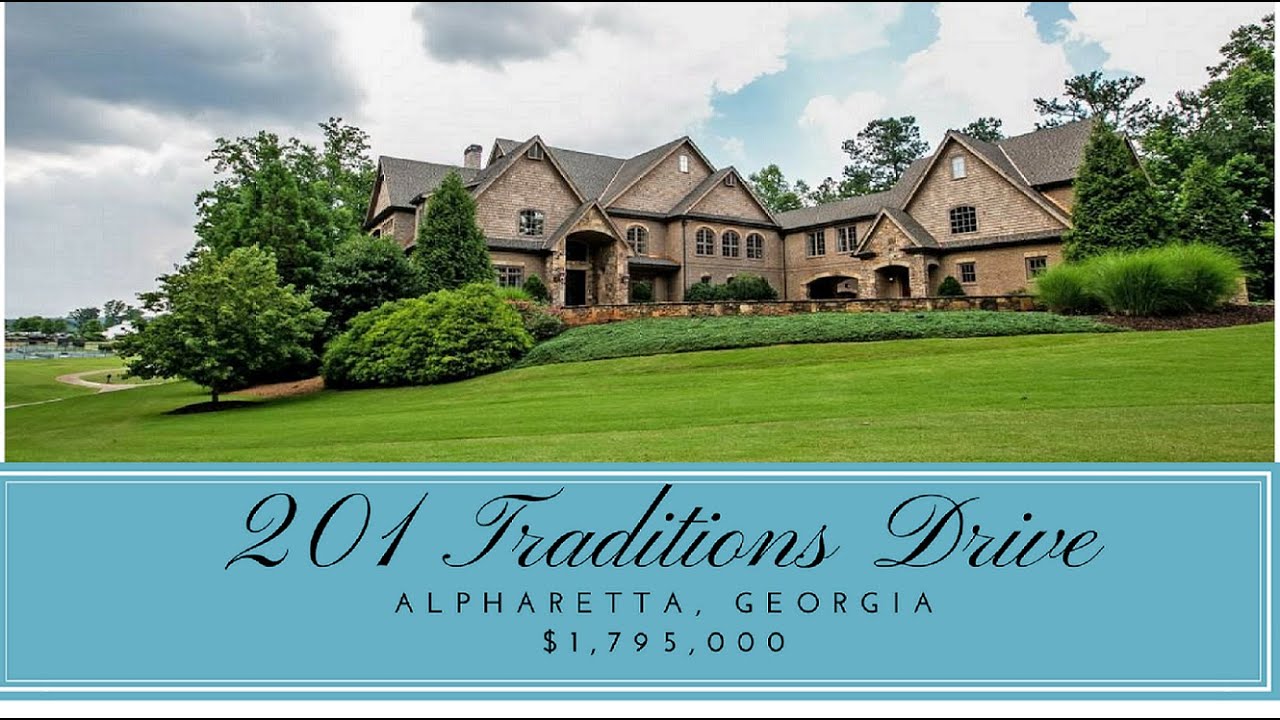 Luxury Home for sale in Alpharetta, Georgia | 201 Traditions Drive