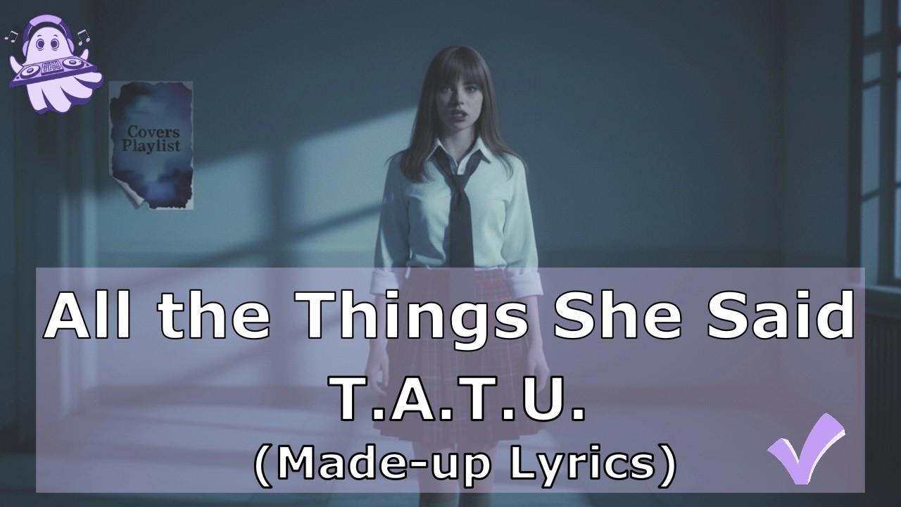 All The Things She Said - t.A.T.u (Female Cover) | 80s Music Video with Lyrics