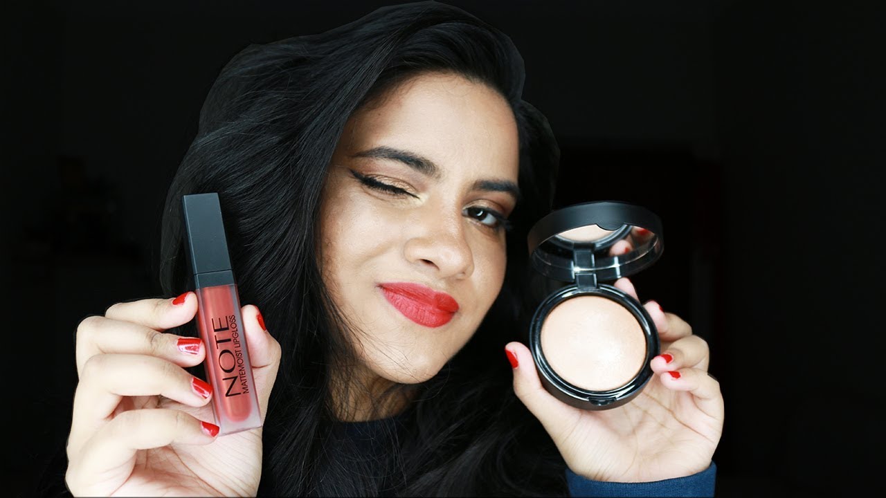 J. Note Cosmetics - Matte Moist Lipgloss & Terracotta Powder Review