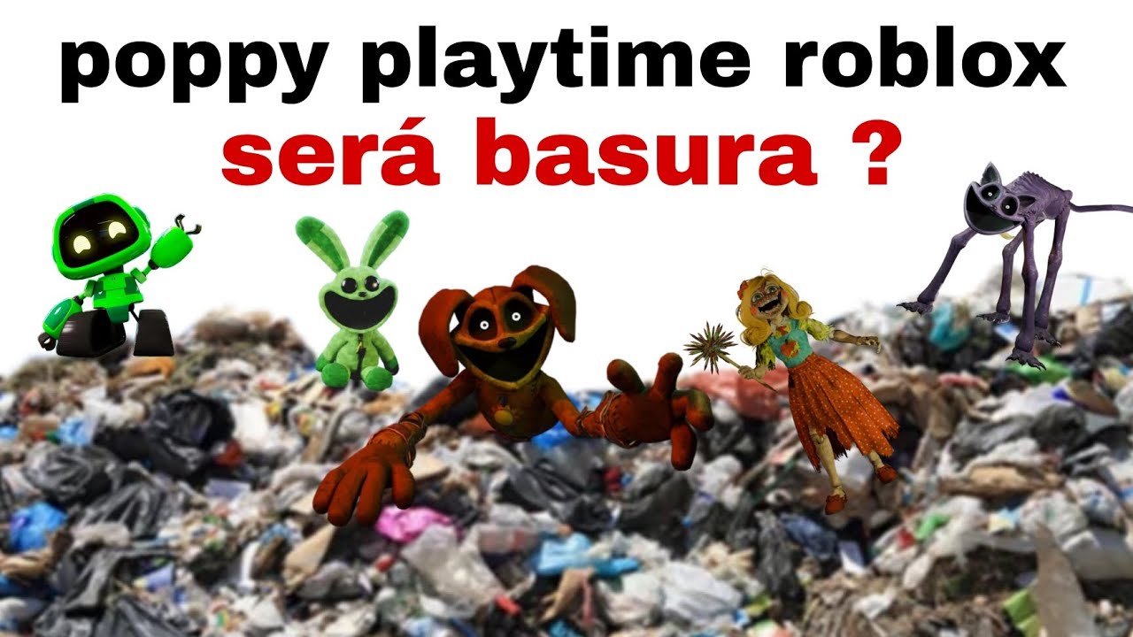 Probando copias baratas de poppy playtime en roblox 😱🤔