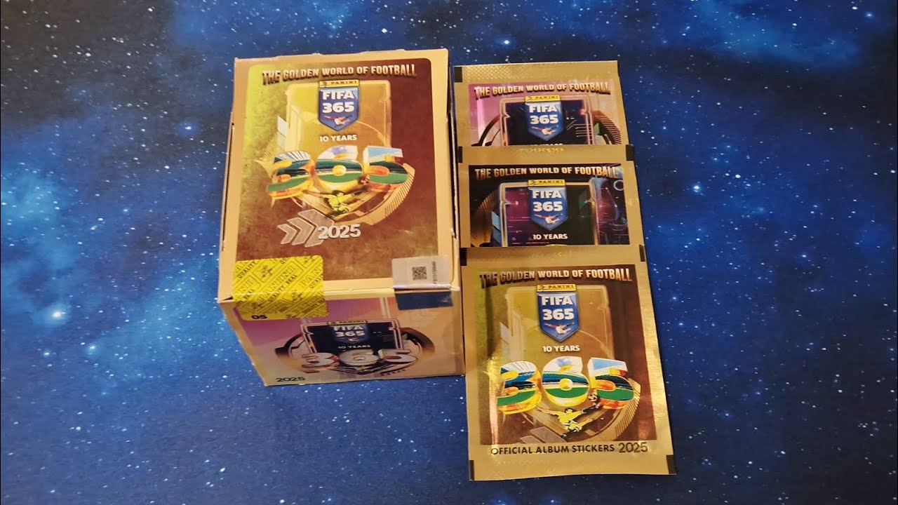 Panini Fifa 365 2025 Sticker 😱🔥 Display Unboxing