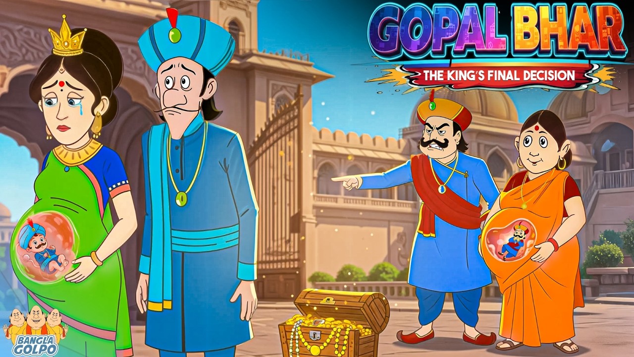 গর্ভের রহস্য! রাজার চূড়ান্ত সিদ্ধান্ত 😱👑 | গোপাল কি সত্য প্রকাশ করবে? | Latest Gopal Bhar Episodes