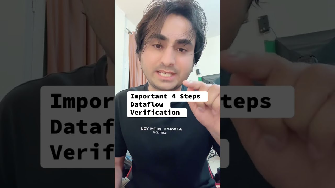 4 Important Steps For DataFlow Verification || Health Care Professionals #verificationprocess #dha