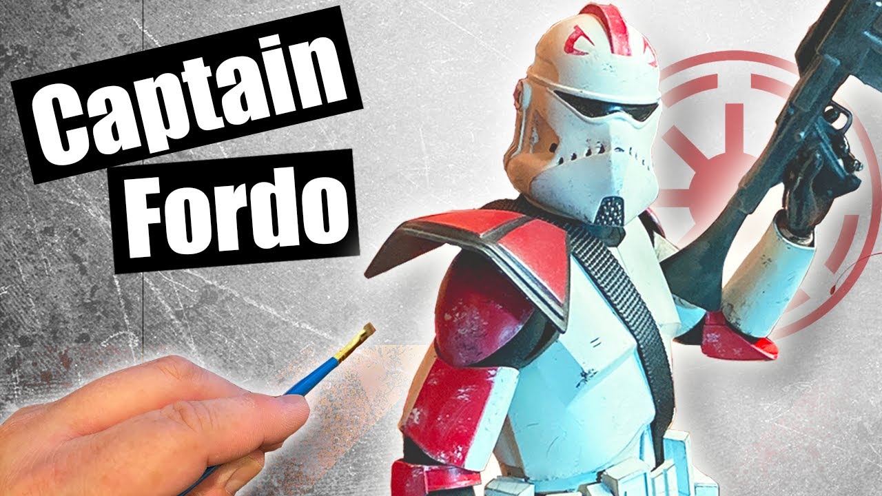 Make CAPTAIN FORDO from scratch! - Phase 2 Clone Trooper - 1/6 Scale Star Wars Clone Wars
